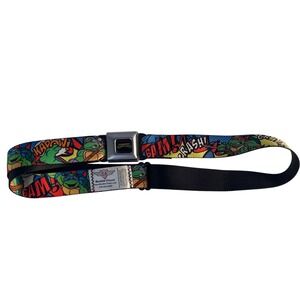 Buckle-Down Teenage Mutant Ninja Turtles Seatbelt Belt Comic Print Adjustable
